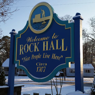 Nice People Live Here - Rock Hall Maryland